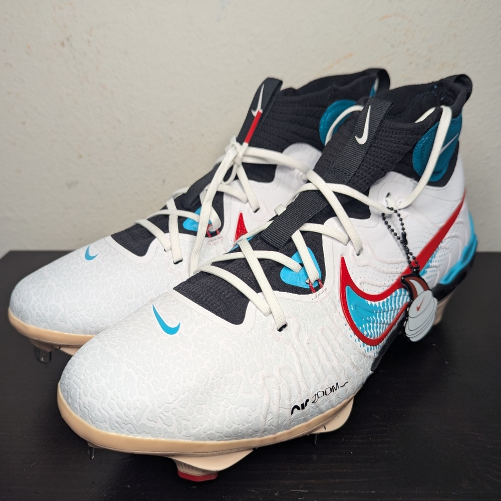 Nike Alpha Huarache Air NXT Metal Baseball Cleats FZ7343-103 Size 14 Rare New